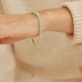 Aquamarine Shiner Bracelet