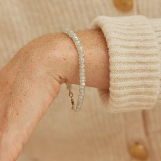 Aquamarine Shiner Bracelet