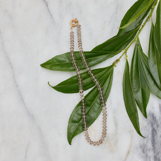 Smoky Gem Necklace