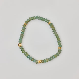 Green Apatite Sparkler Bracelet