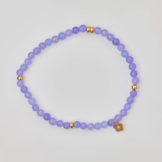 Lilac Jade Flor Bracelet