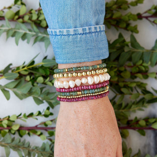 Green Apatite Sparkler Bracelet