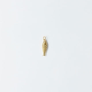 Small Gold Fishy Charm