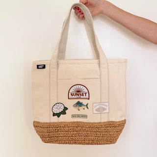 Raffia Sunset Chaser Tote