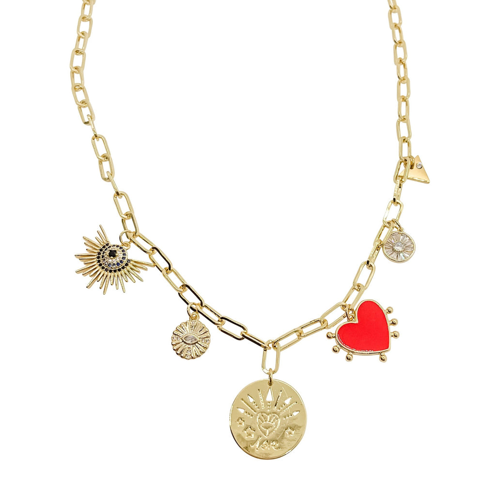CUSTOM CHARM NECKLACE - Prices from 1010.00 to 1162.00