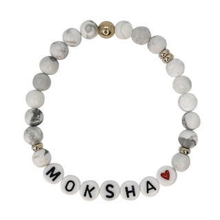 The Power of Howlite Bracelet (Custom)