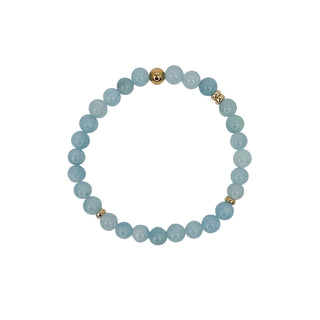 The Power of Aquamarine Bracelet (Custom)