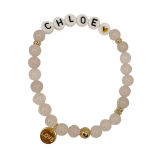 The Power of Rose Quartz Bracelet (Custom)