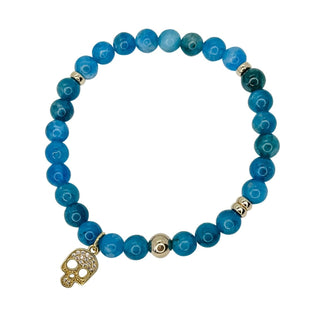 The Power of Blue Apatite Bracelet (Custom)